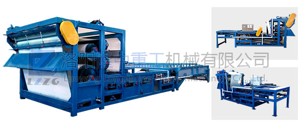 一體式帶式壓濾機，全新車式移動礦山泥漿處理作業模式更方便